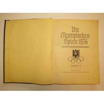 Olympia 1936 -kirjan ensimmäinen yhtye. Espenlaub militaria